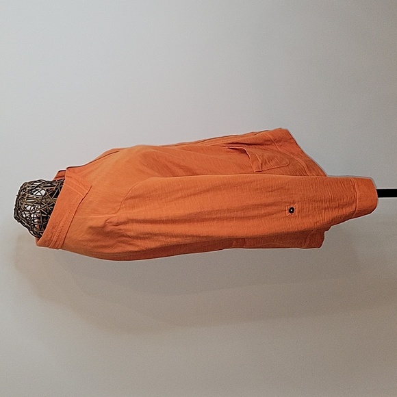 Zenergy by Chicos 2 pocket full zipper button up sleeve jacket womens size 2 - Picture 7 of 10